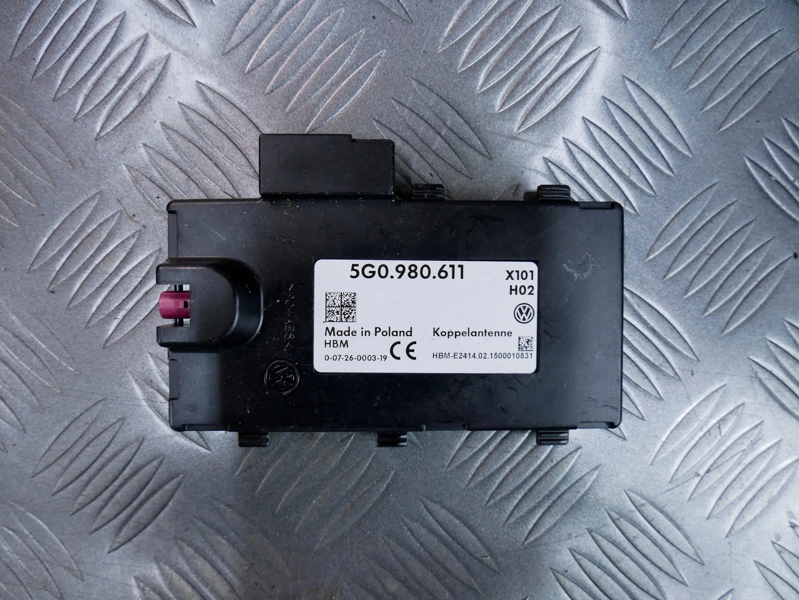 Wzmacniacz antenowy 5G0980611 VW GOLF VII