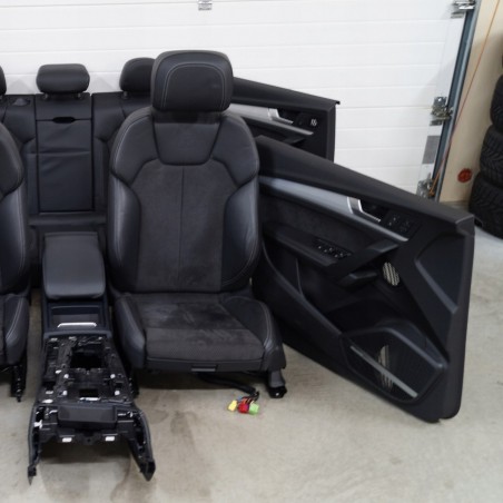 Fotele komplet skóra ALCANTARA AUDI Q5 SQ5 II 80A - Davicar.pl