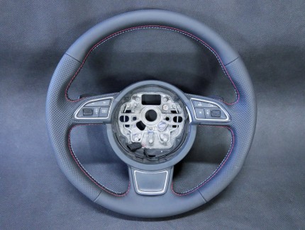 NEW leather steering wheel...