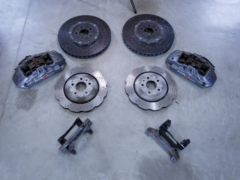 copy of Ceramic brakes set AUDI RS4 B8 RS5 - Brakes - Davicar.pl