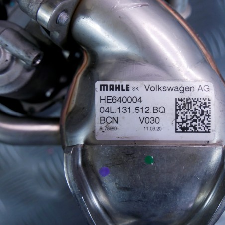 Chłodnica spalin EGR przepustnica 04L131512BQ VW AUDI 1.6 2.0 TDI -...