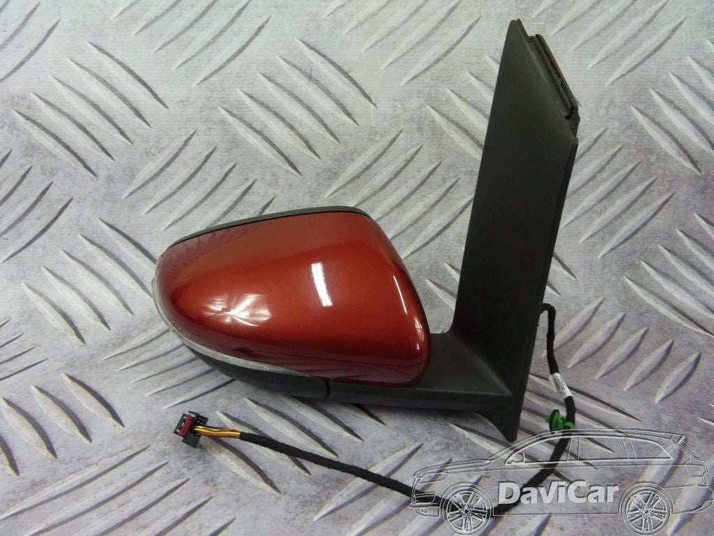 Lusterko prawe kompletne 6 kabli VW TOURAN II LIFT