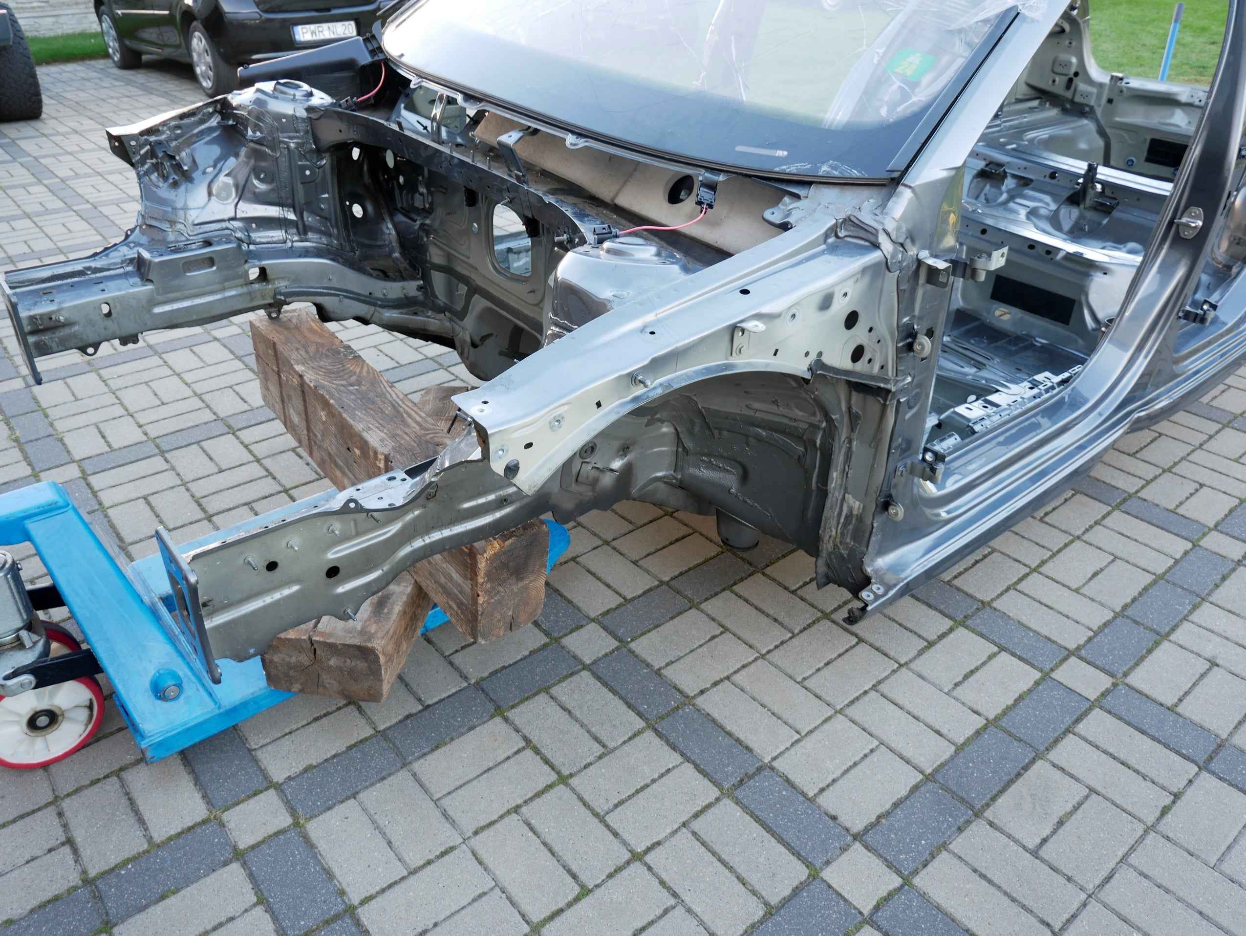 Ćwiartka przód przednia lewa SKODA OCTAVIA IV 2020-