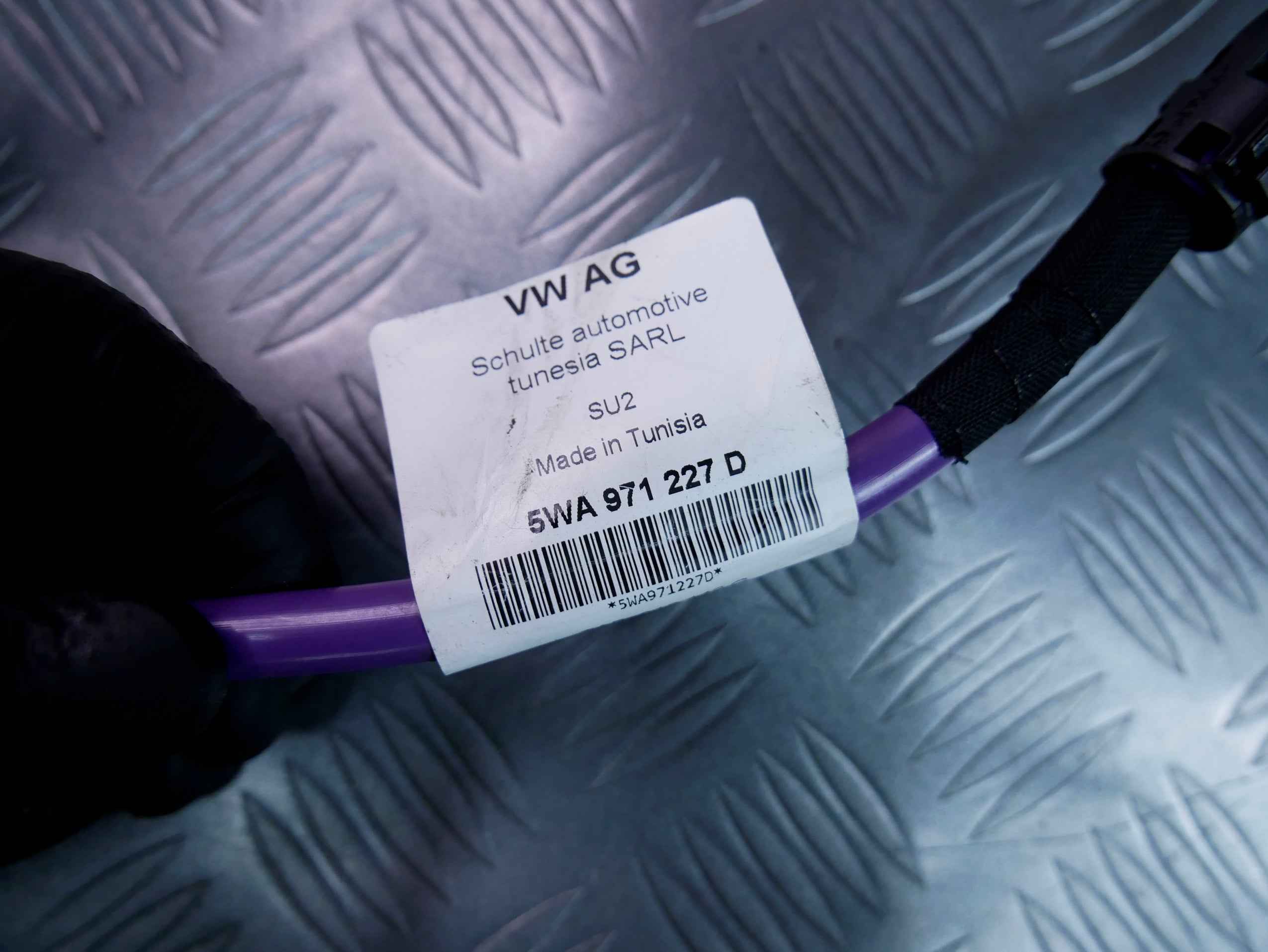 Wiązka przewód kabel akumulatora 5WA971227D SKODA OCTAVIA IV
