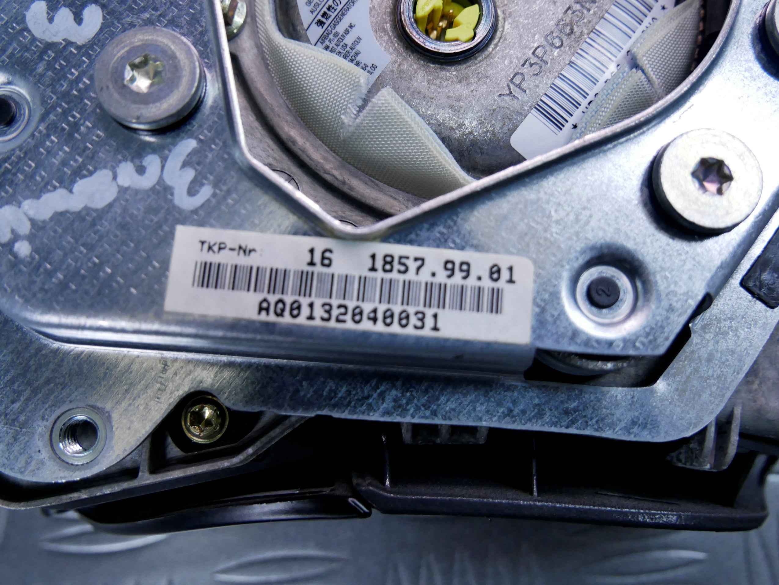 Airbag poduszka kierowcy 2034602398 MERCEDES C-Klasa W203