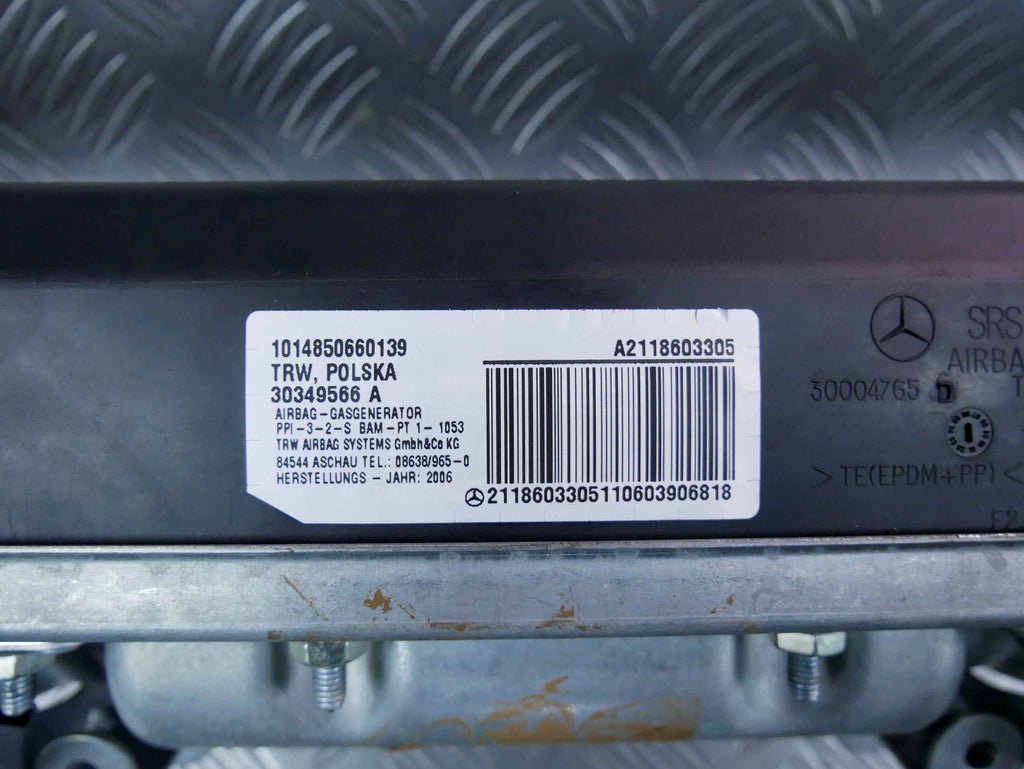 Airbag poduszka pasażera A2118603305 MERCEDES E-klasa W211