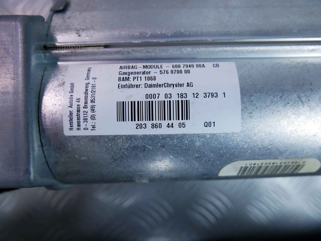 Airbag poduszka pasażera 2038604405 MERCEDES C-klasa W203