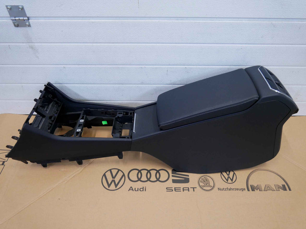 Tunel środkowy podłokietnik skóra SKODA SUPERB III 3V0