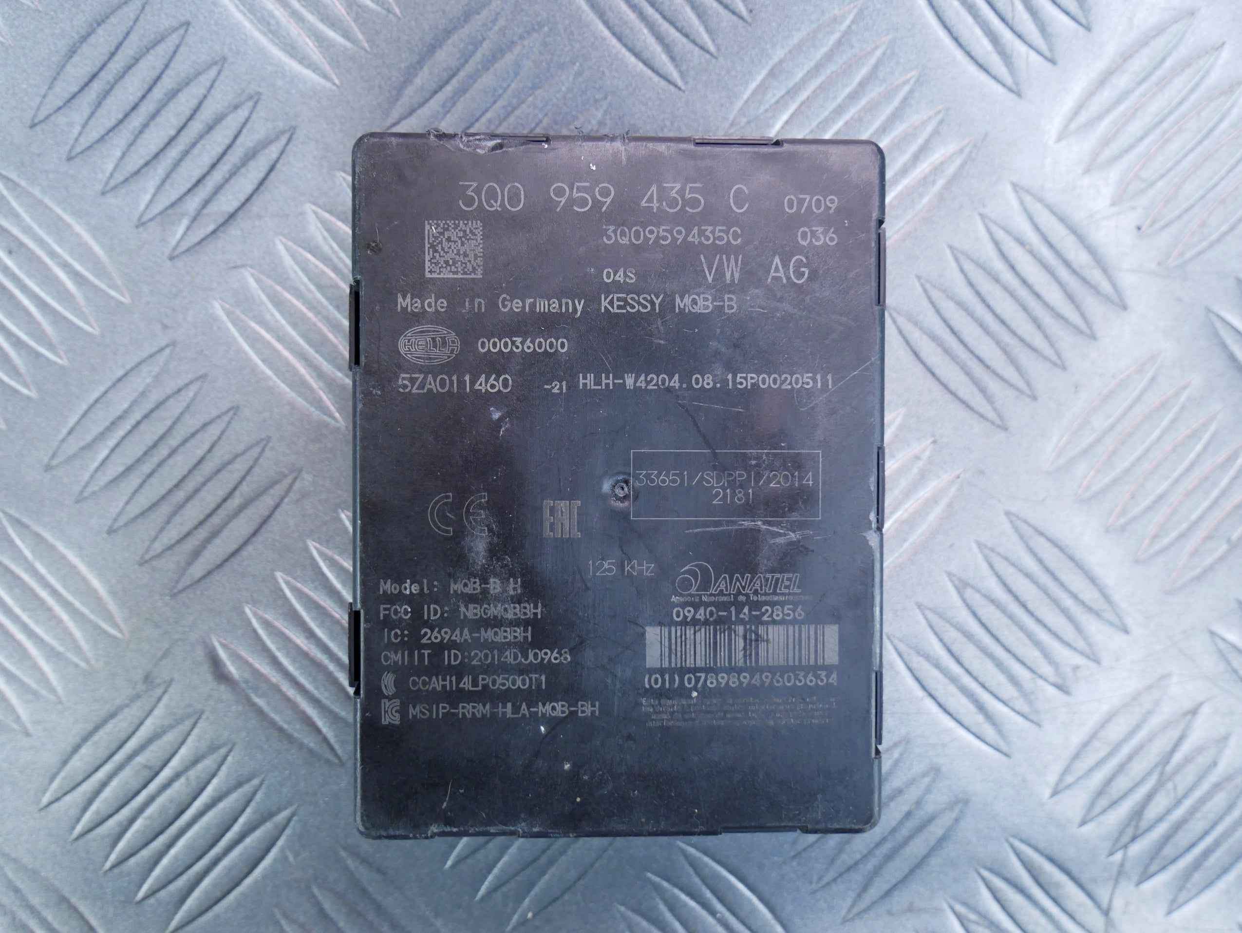 Moduł sterownik KESSY 3Q0959435C SKODA SUPERB III