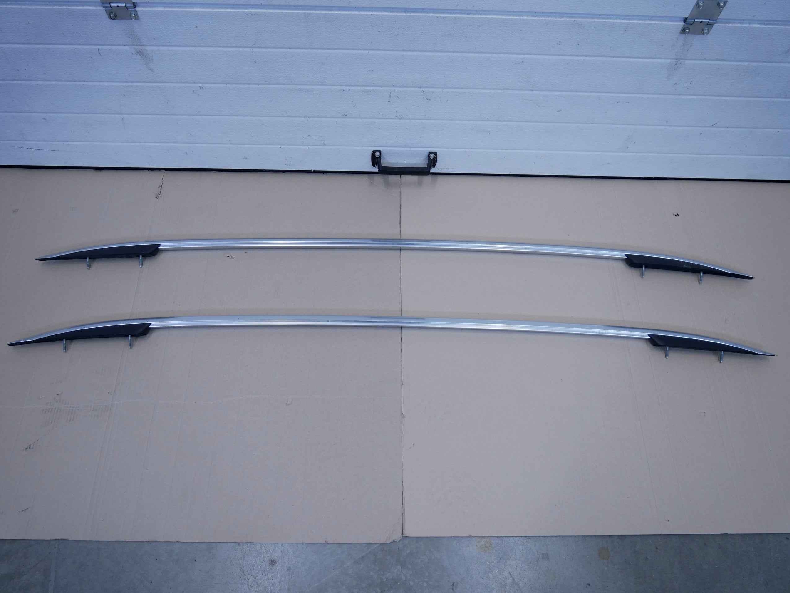 Relingi dachowe CHROM komplet SKODA SUPERB III 3V9