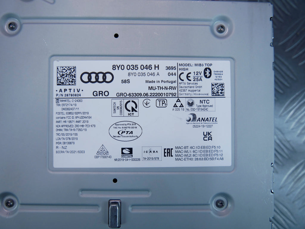 Jednostka sterownik centralny MIB3 TOP 8Y0035046H AUDI A3 8Y