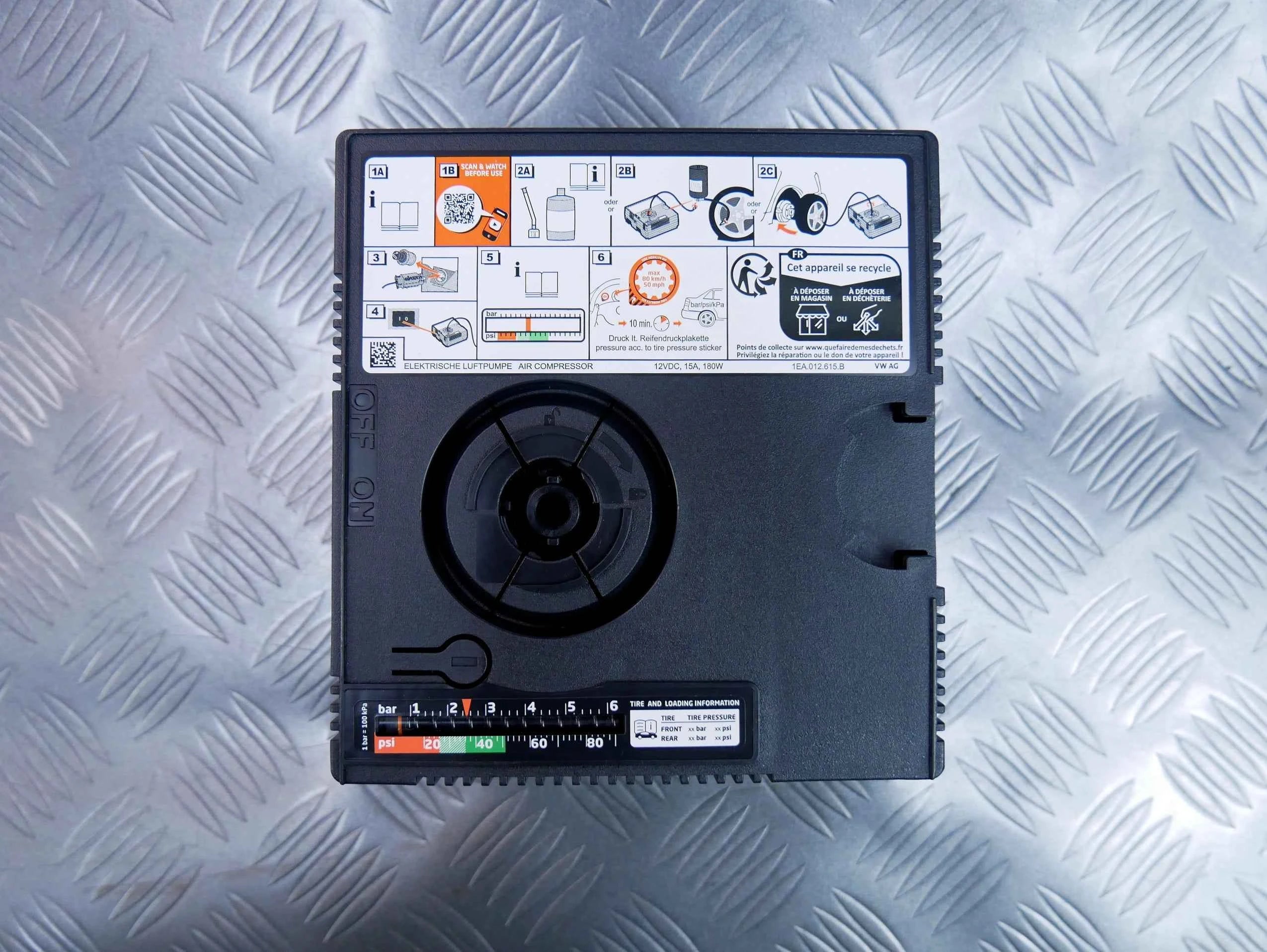 Kompresor do opon 1EA012615B NOWY OEM 1EA012615B VW ID.3 ID.4 ID.5 ID.7