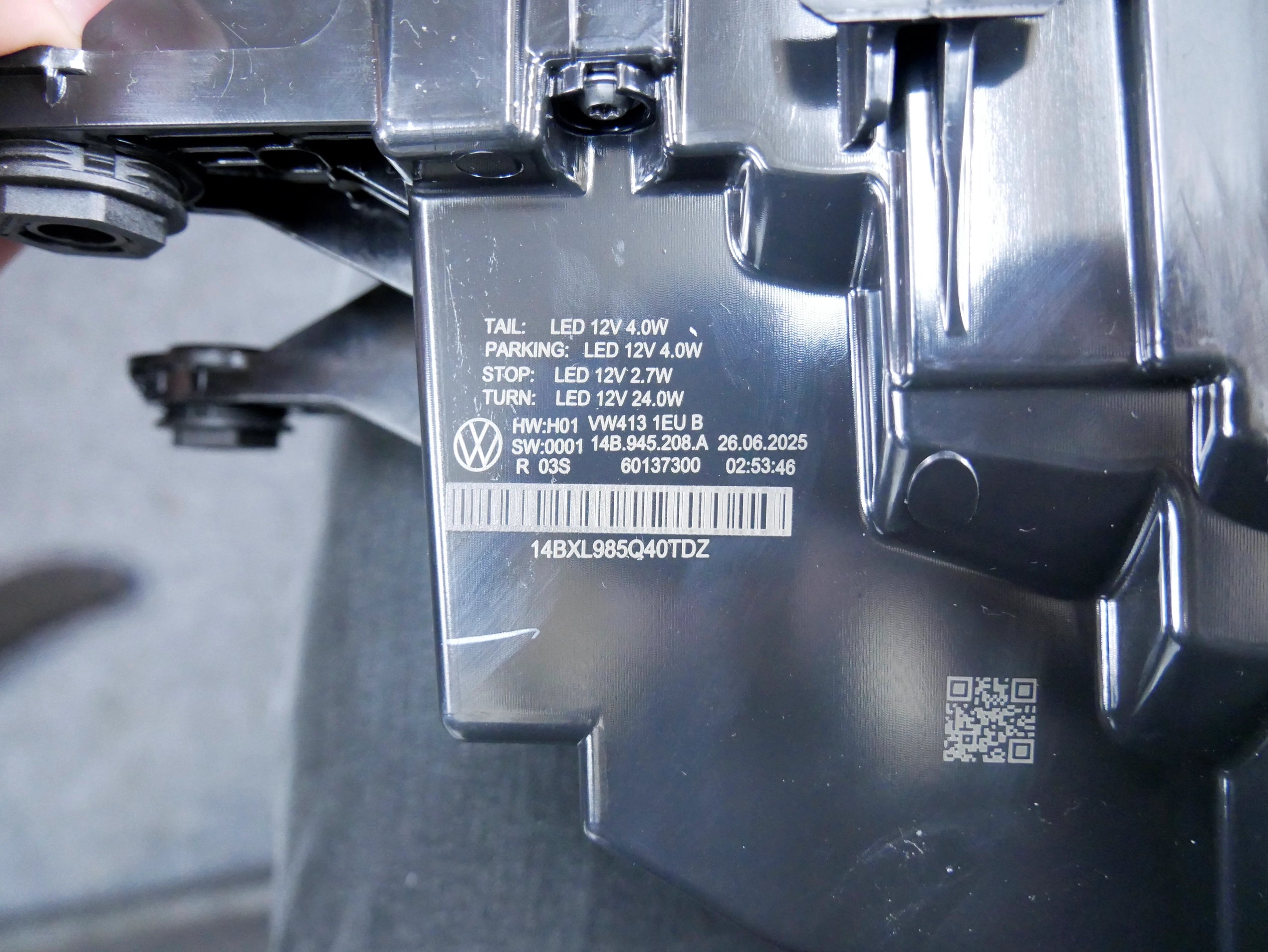 Lampa tył tylna prawa LED IQ LIGHT NOWA OEM 14B945208A VW ID.7 ID7