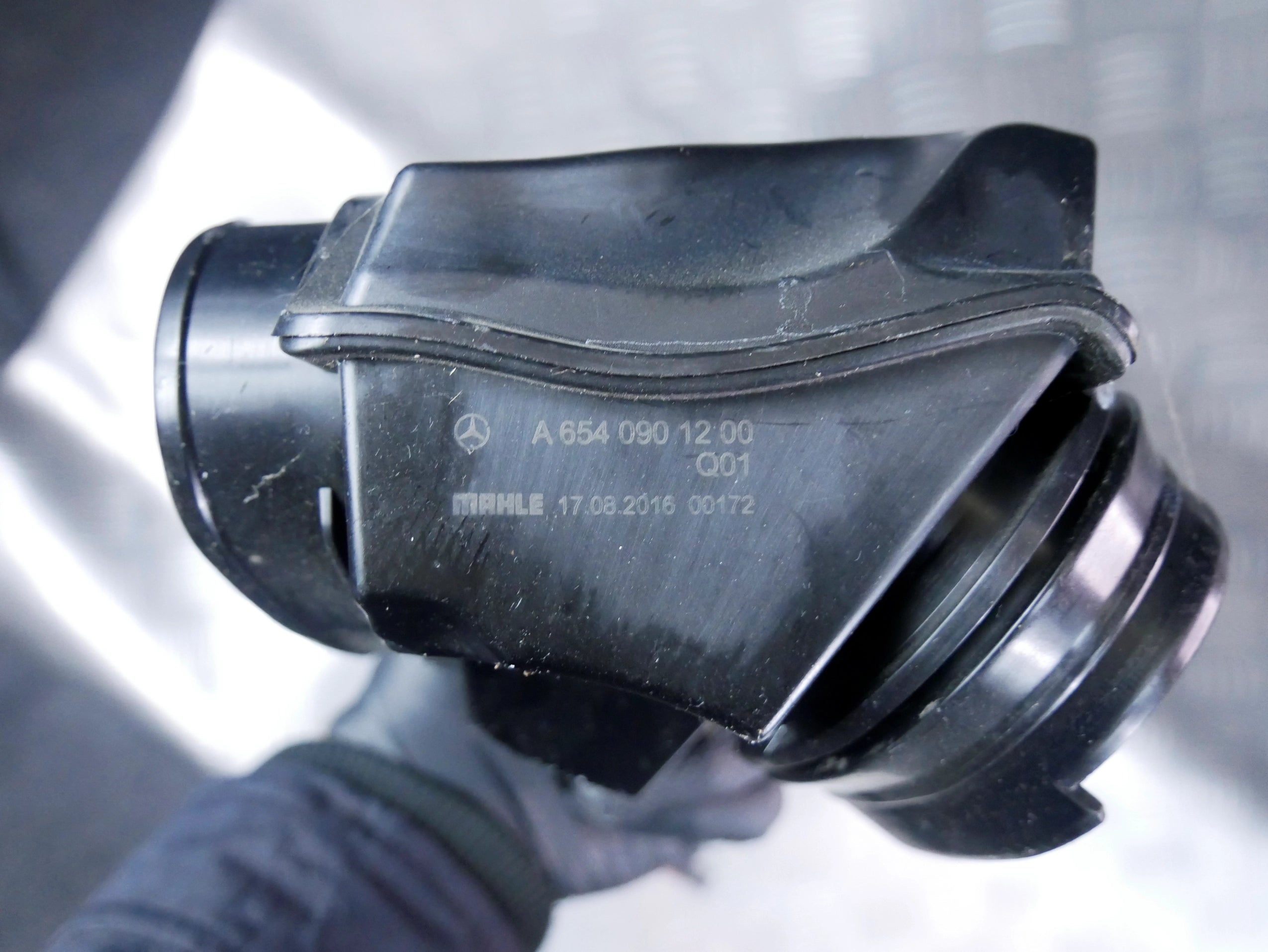 Rura króciec powietrza A6540901200 Mercedes E-klasa E220D W213