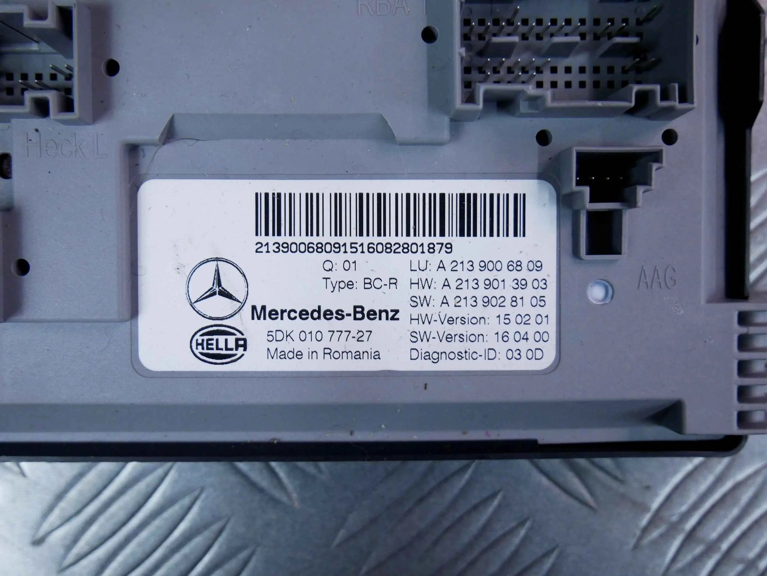 Moduł sterownik komfortu SAM A2139006809 Mercedses E220D W213