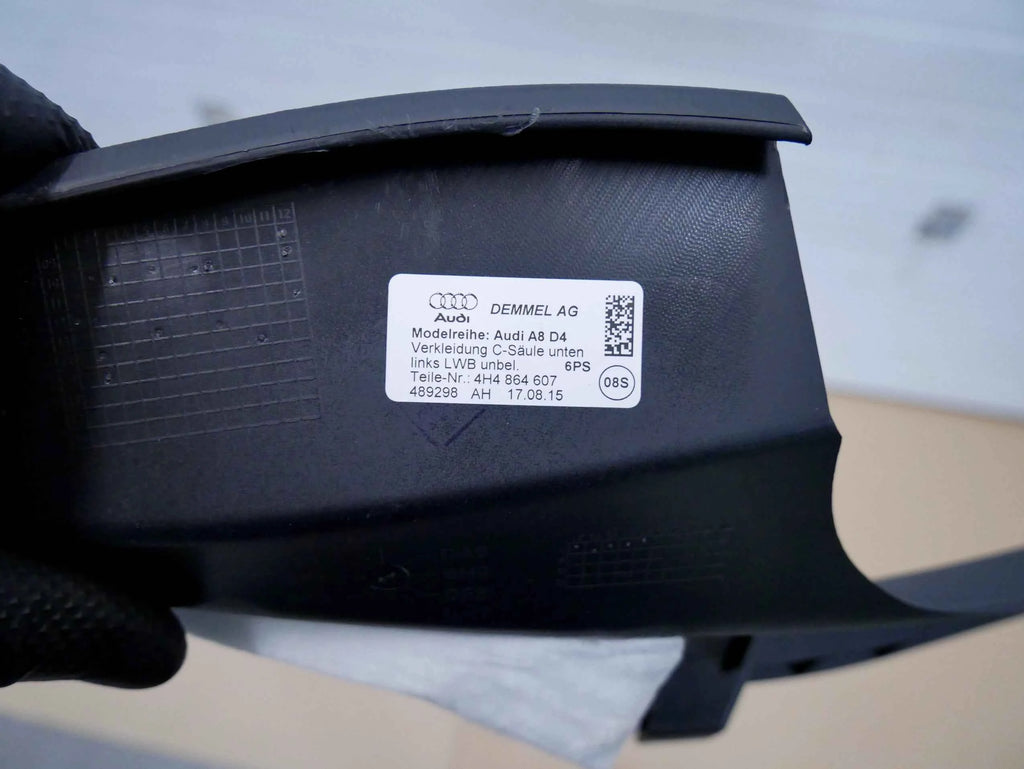 Osłona progu tył tylna lewa 4H4864607 AUDI A8 4H LIFT LONG