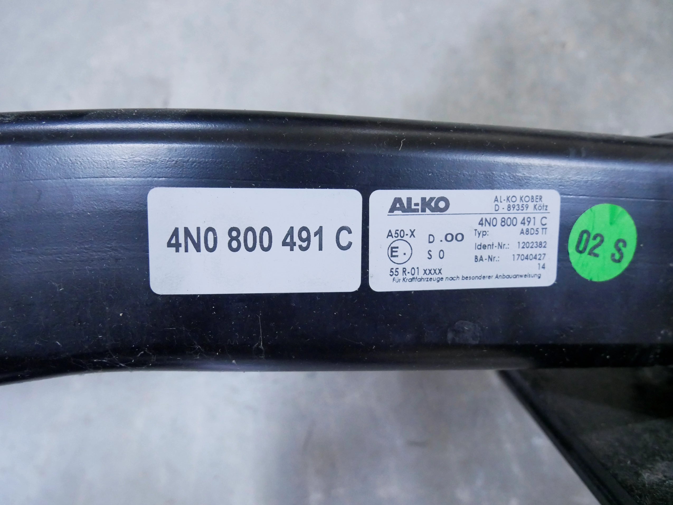 Belka haka AL-KO 4N0800491C AUDI A8 D5 4N