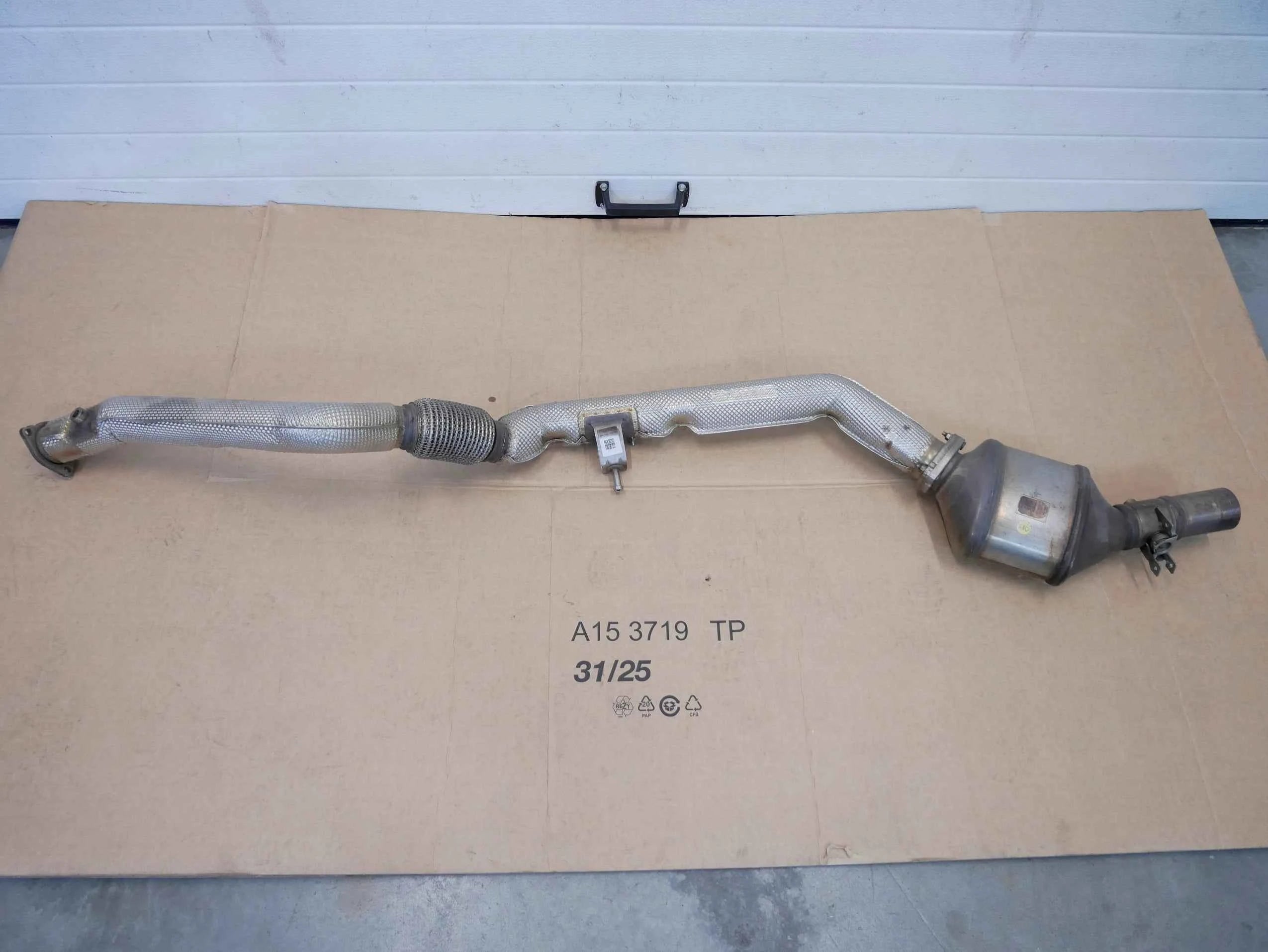 Wydech katalizator 80A254400D 80A253350AB AUDI Q5 80A 2.0 TDI