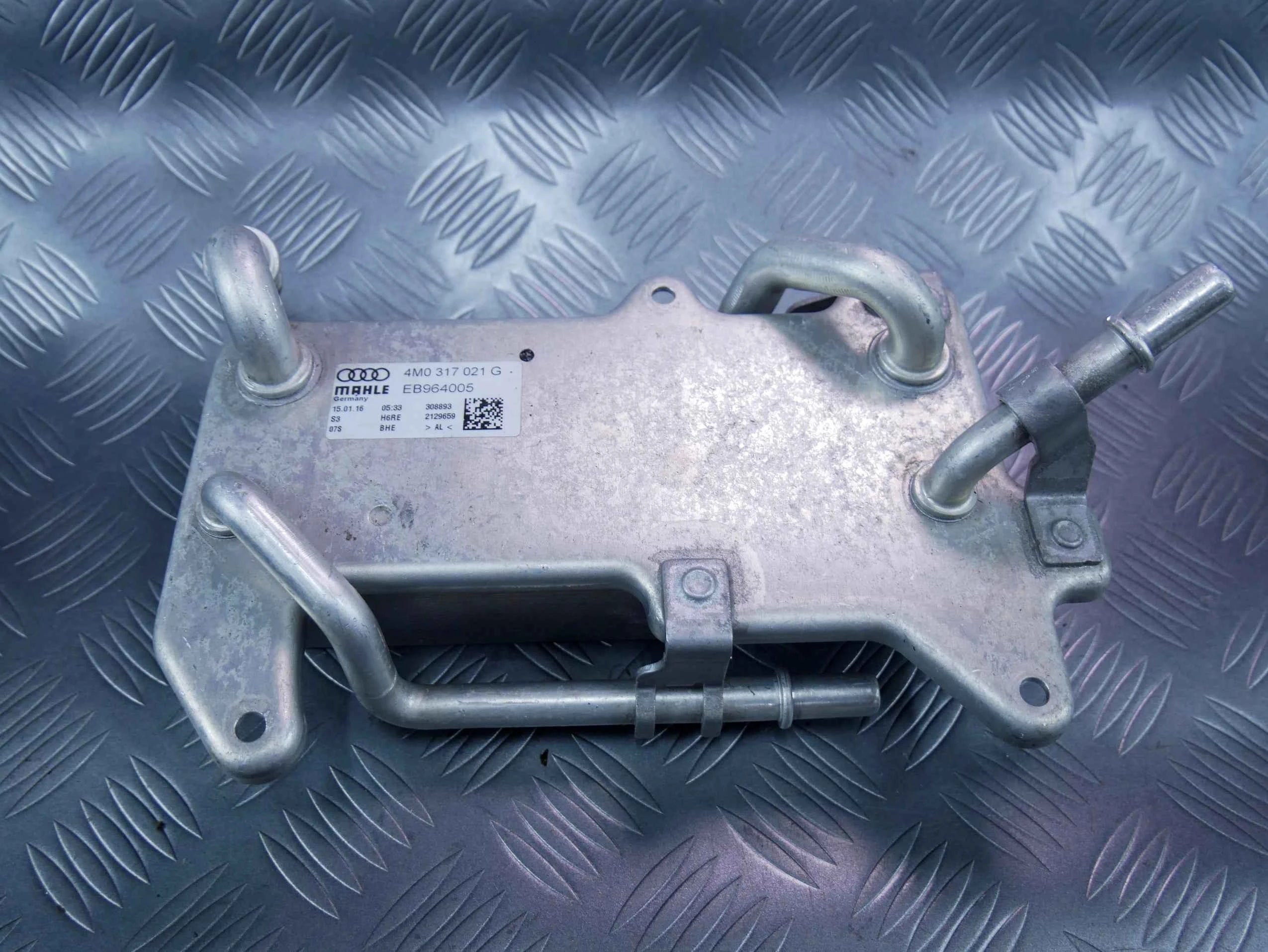 Chłodnica oleju skrzyni 4M0317021G AUDI SQ5 801A 3.0 TFSI