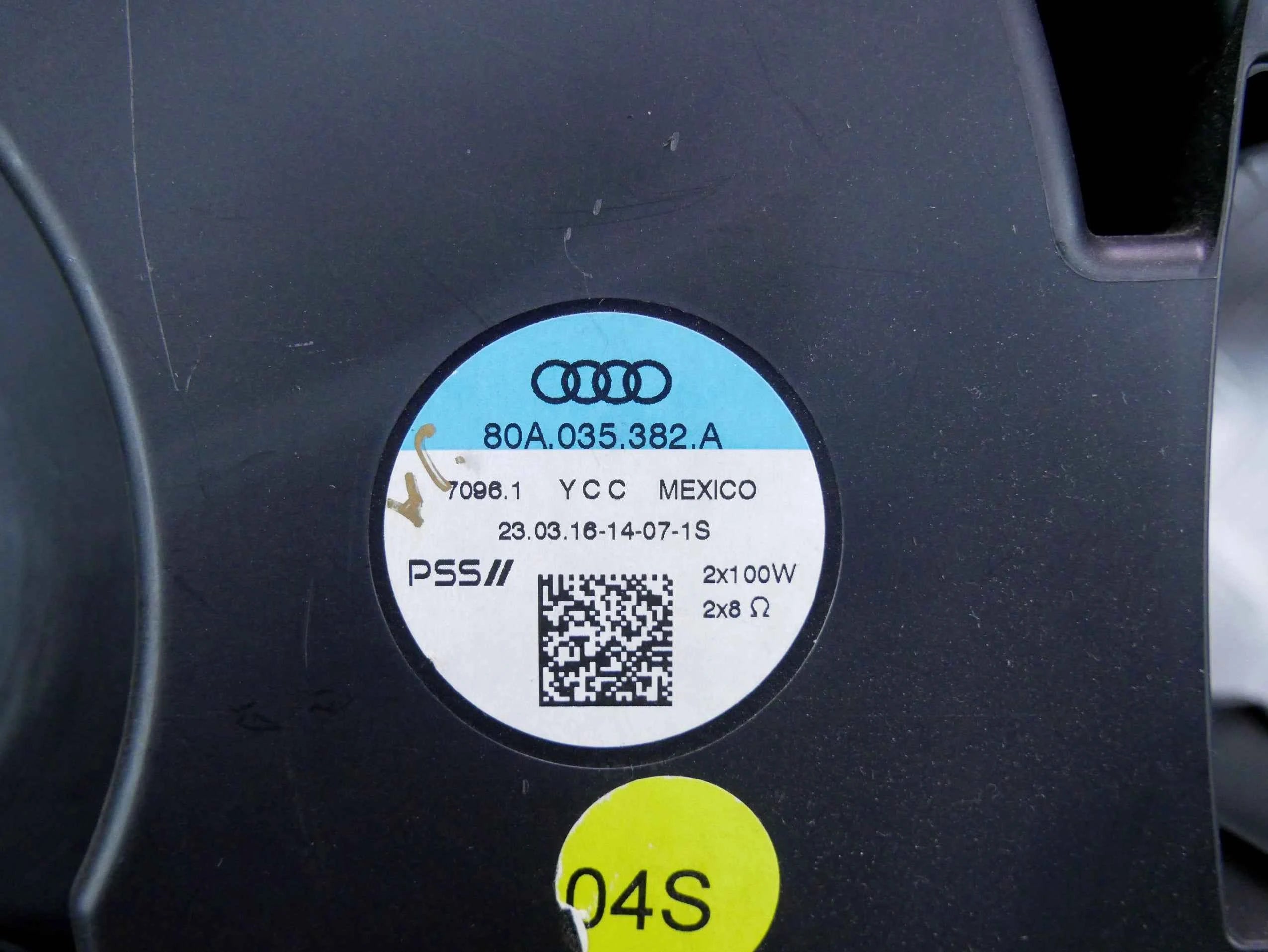 Głośnik SUBWOOFER Bang&Olufsen 80A035382A AUDI Q5 80A
