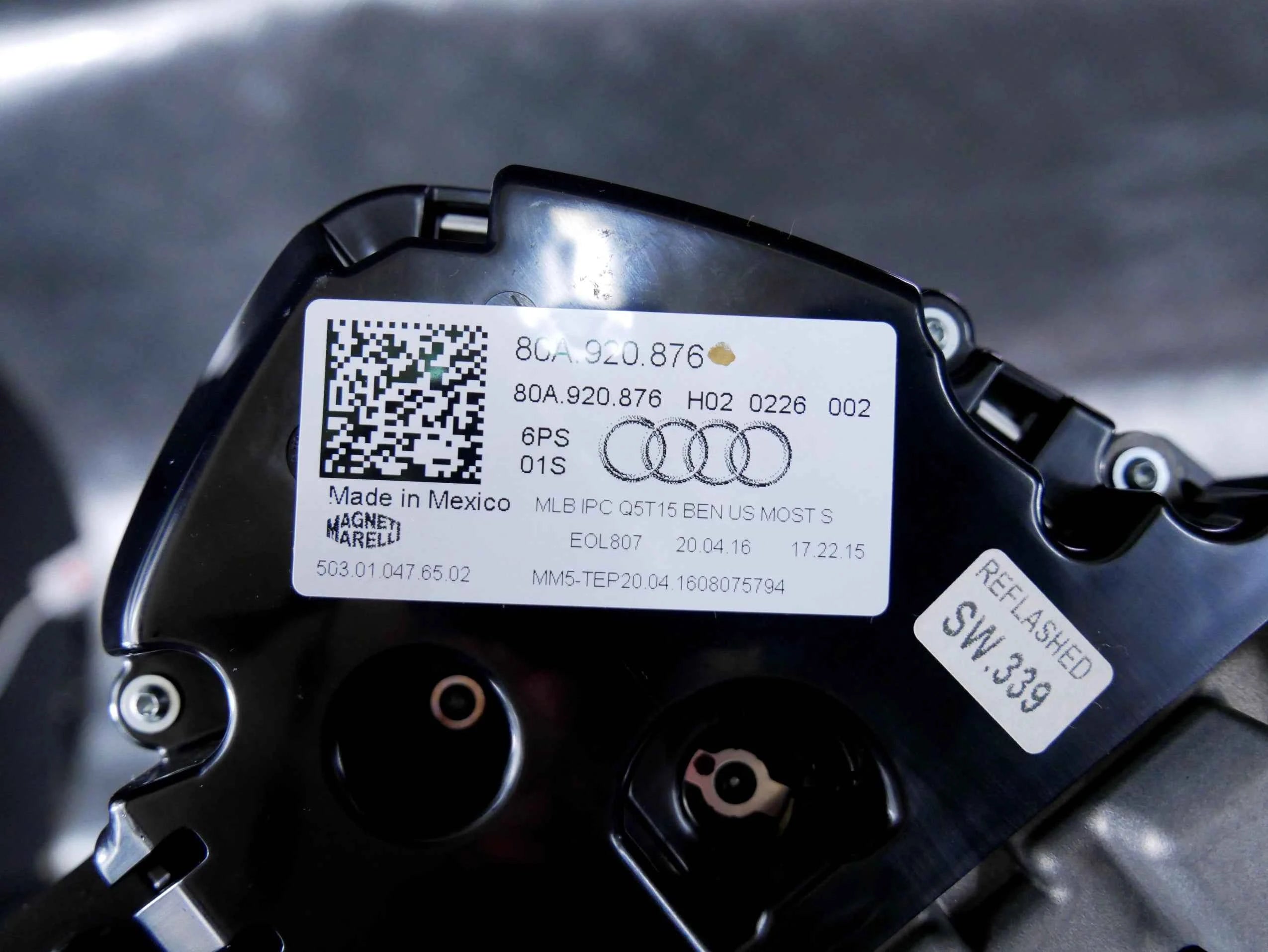 Licznik zegary USA 80A920876 AUDI SQ5 80A 3.0 TFSI