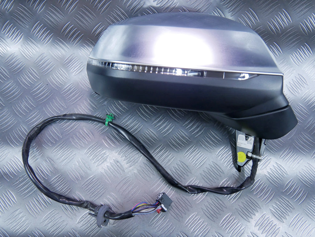 Lusterko prawe kompletne CHROM 14 kabli fotochrom PIN AUDI SQ5 80A