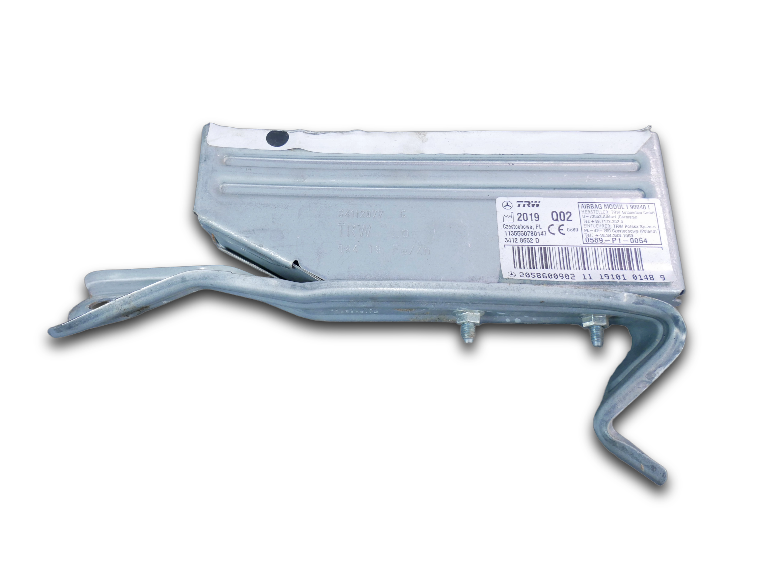Airbag poduszka fotela tył prawa 2058600902 Mercedes C-klasa W205