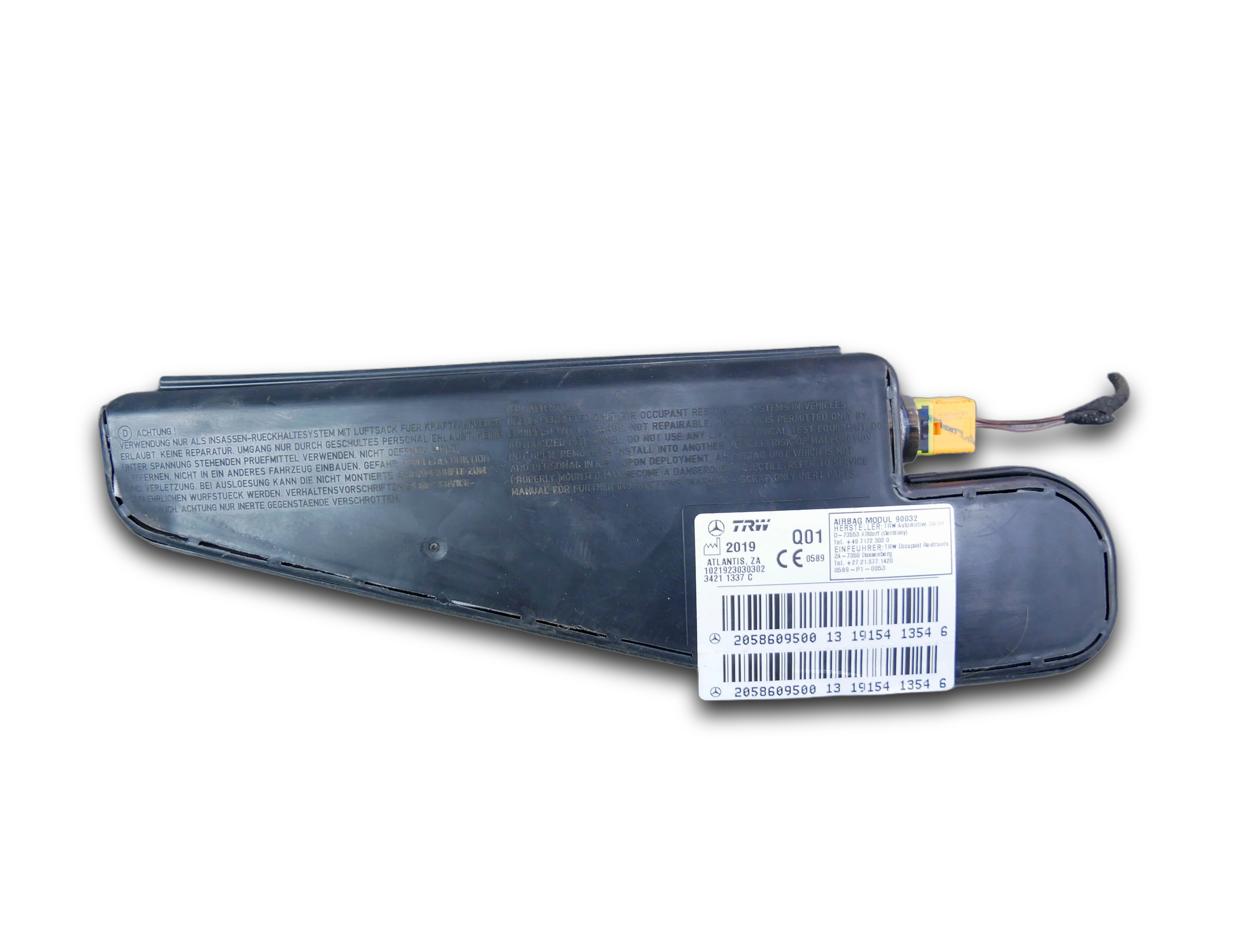 Airbag poduszka fotela lewa 2058609500 Mercedes C-klasa W205