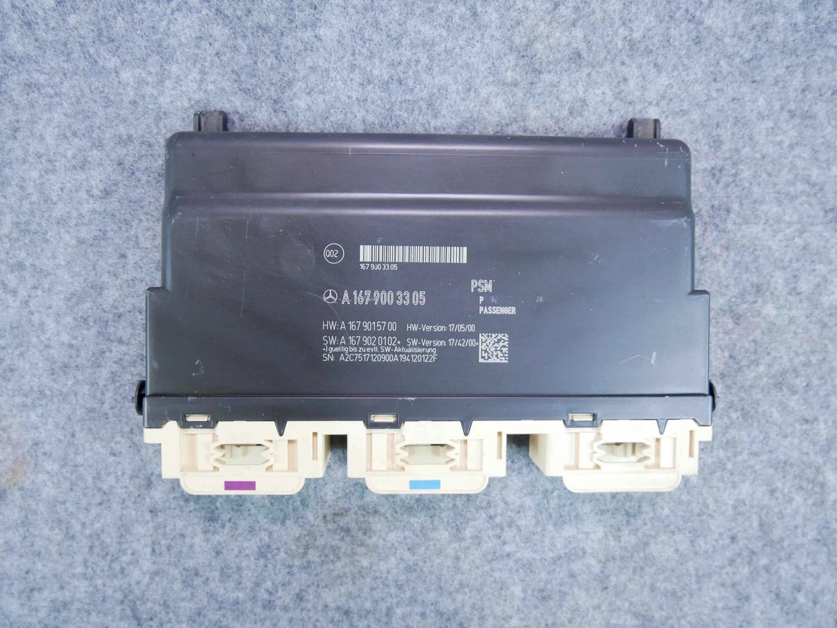 Moduł sterownik fotela przód prawy A1679003305 Mercedes C-klasa C300 W205