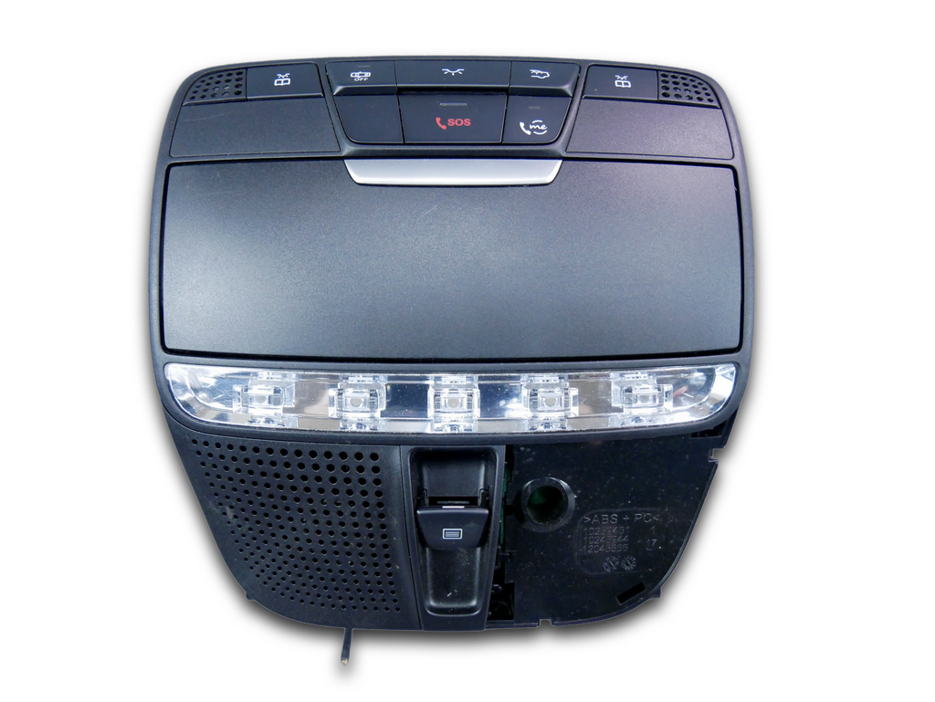Lampa kabinowa podsufitki czarna A0009004017 Mercedes C-klasa C300 W205