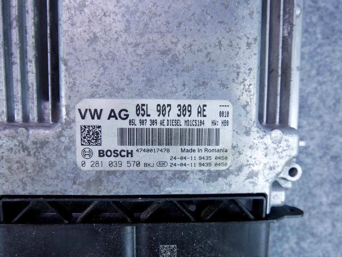 Komputer sterownik silnika ECU 05L907309AE VW T6.1 CRAFTER 2.0 TDI
