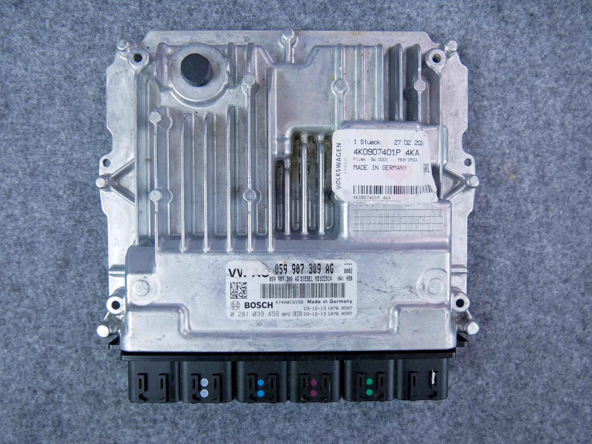 Komputer sterownik silnika ECU 059907309AG 4K0907401P AUDI A6 C8 3.0 TDI