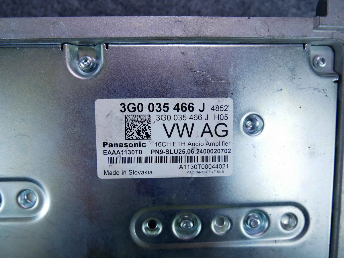 Wzmacniacz audio 3G0035466J VW TIGUAN III ARTEON