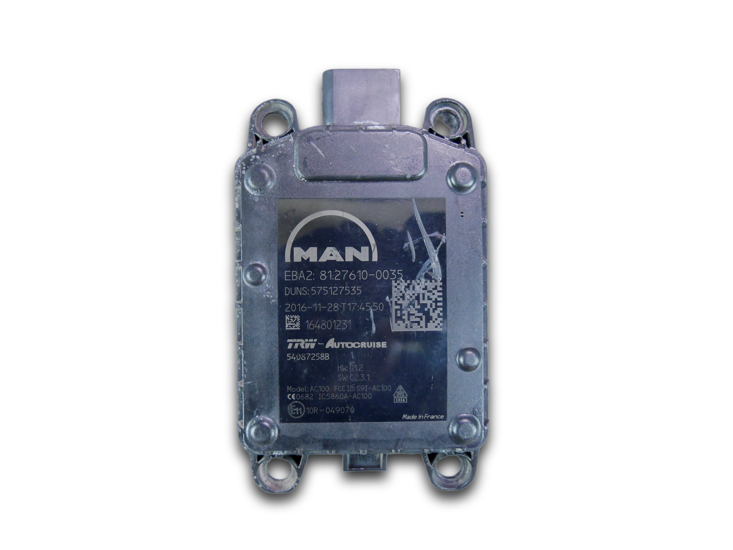 Radar odległości ACC DISTRONIC EBA2 81.27610-0035 MAN TGX TGS