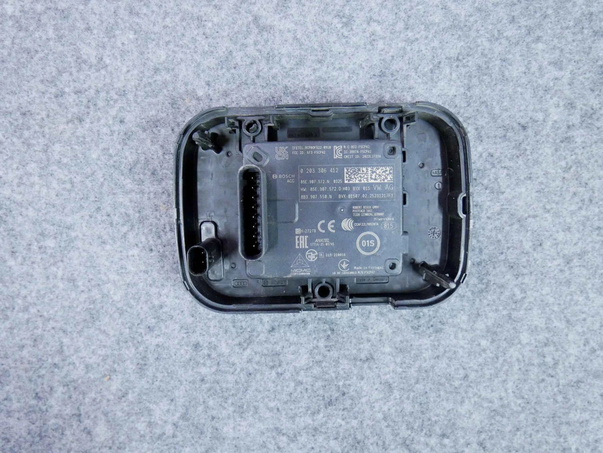 Radar sensor ACC DISTRONIC 85E907572N AUDI A5 B10 Q6 A6 E-TRON