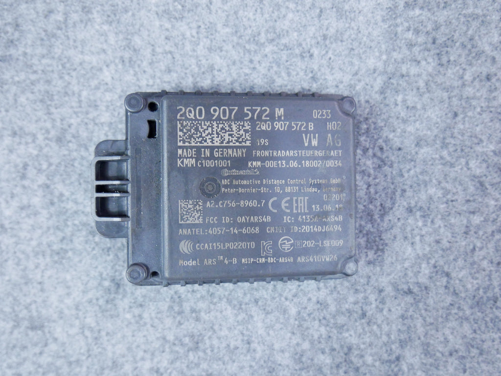 RADAR ACC DISTRONIC VW POLO T-CROSS SKODA KAMIQ SEAT 2Q0907572M