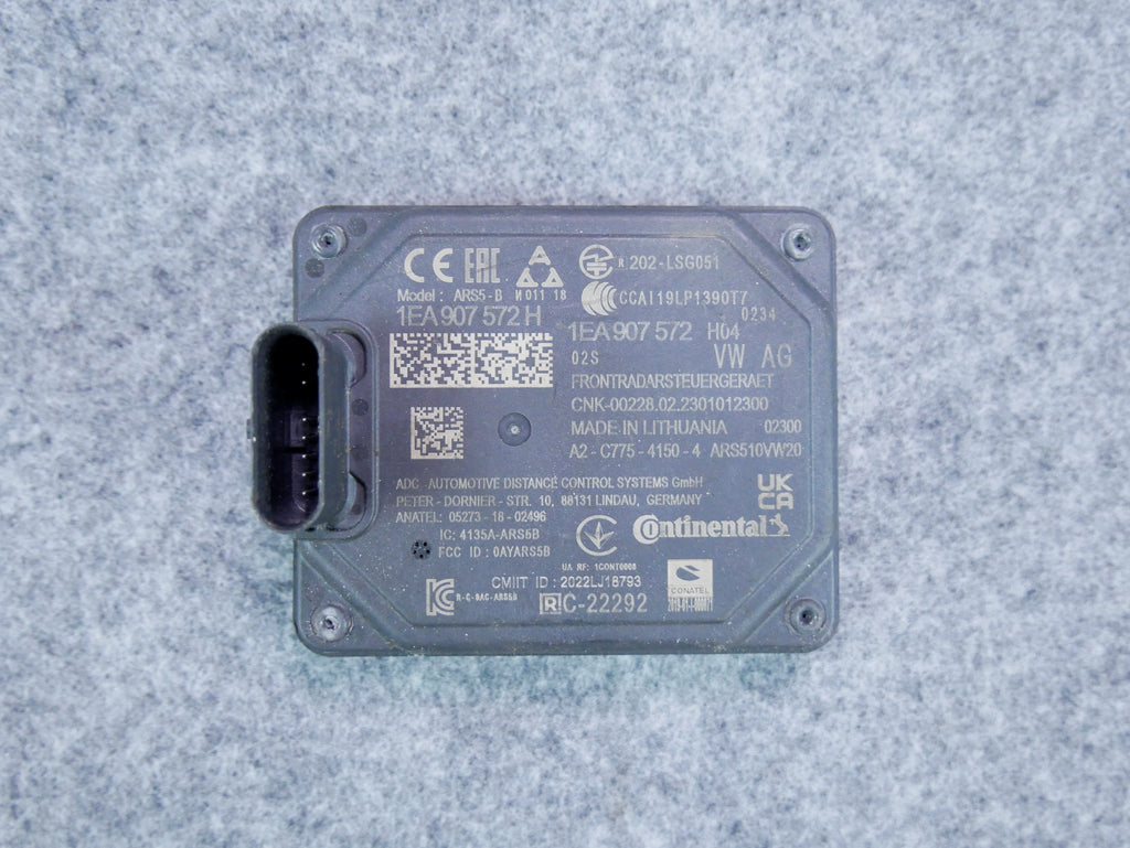 RADAR ACC DISTRONIC VW ID.3 ID.4 ID.5 AUDI Q4 ENYAQ 1EA907572H