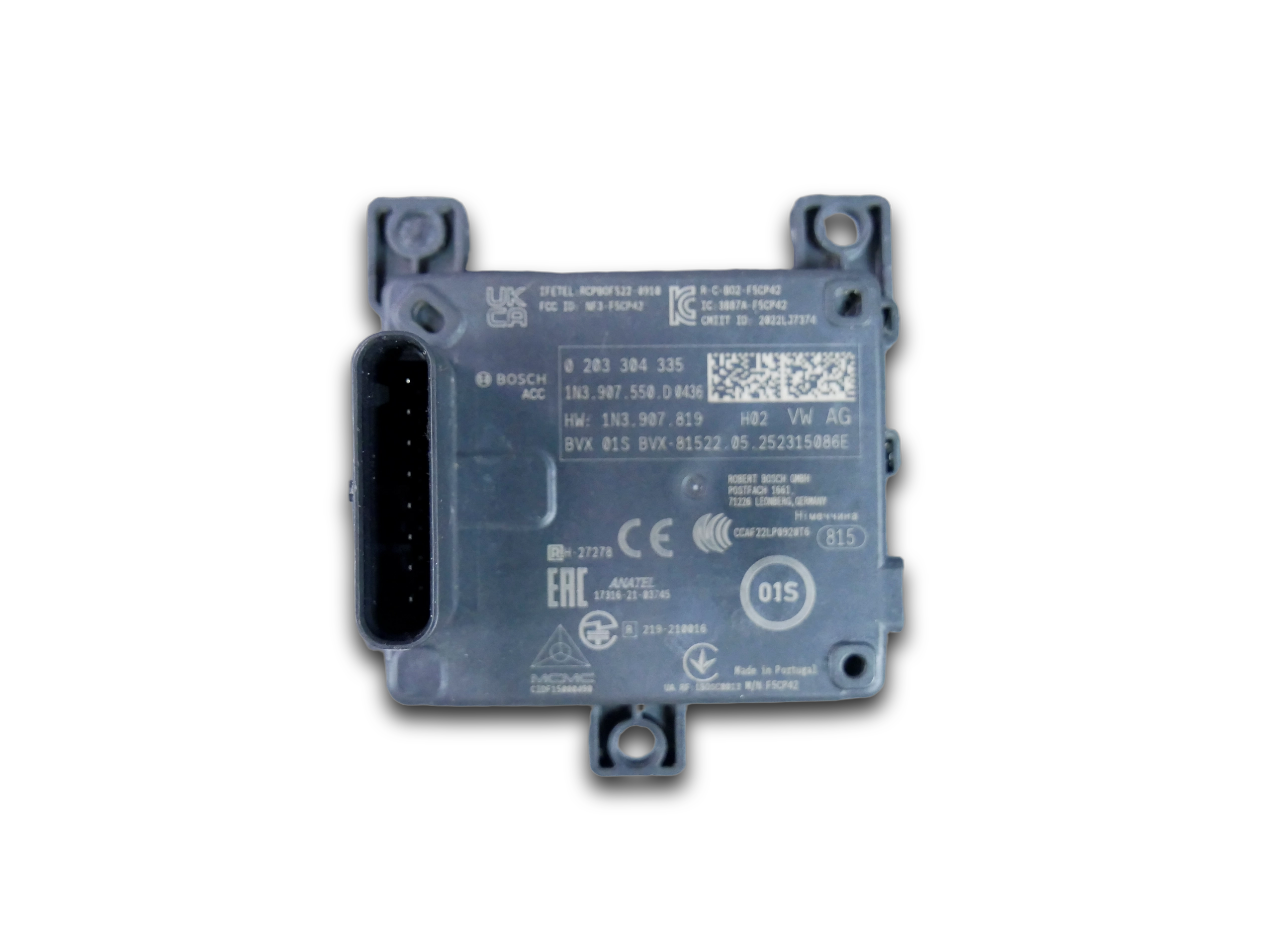RADAR ACC DISTRONIC VW PASSAT B9 TIGUAN SKODA SUPERB 1N3907550D