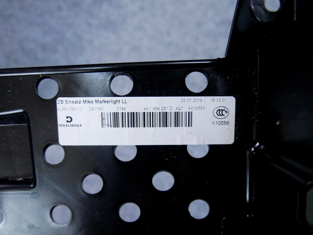 Dekor Tunelu Konsoli Panel Aluminium 4K1864261D 3Q7 Audi A6 C8 A7 4K