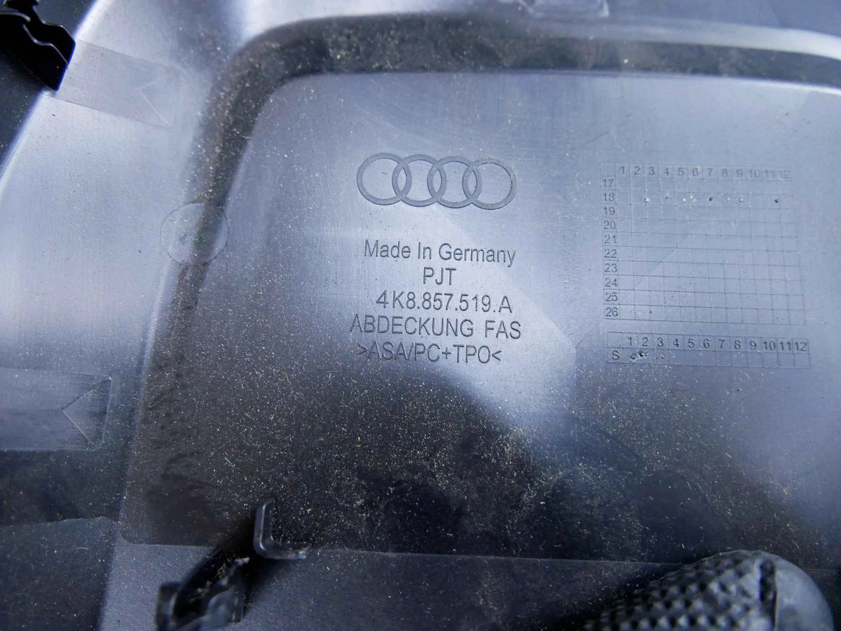 Osłona Lusterka Wewnętrznego Czarna 4K8857519A 4PK Audi A7 C8 4K8 A6
