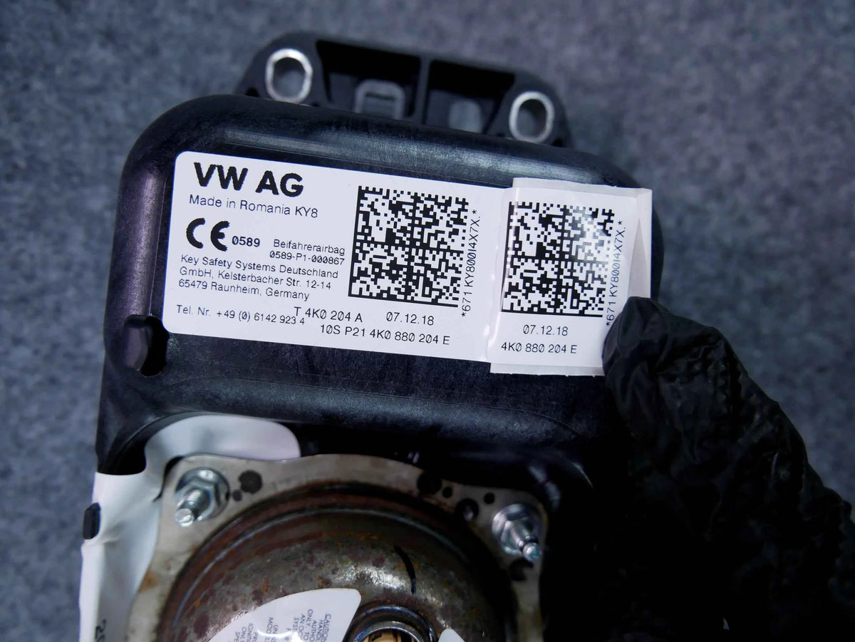 Poduszka Airbag Pasażera Deski 4K0880204E Audi A6 C8 A7 4K Konsoli