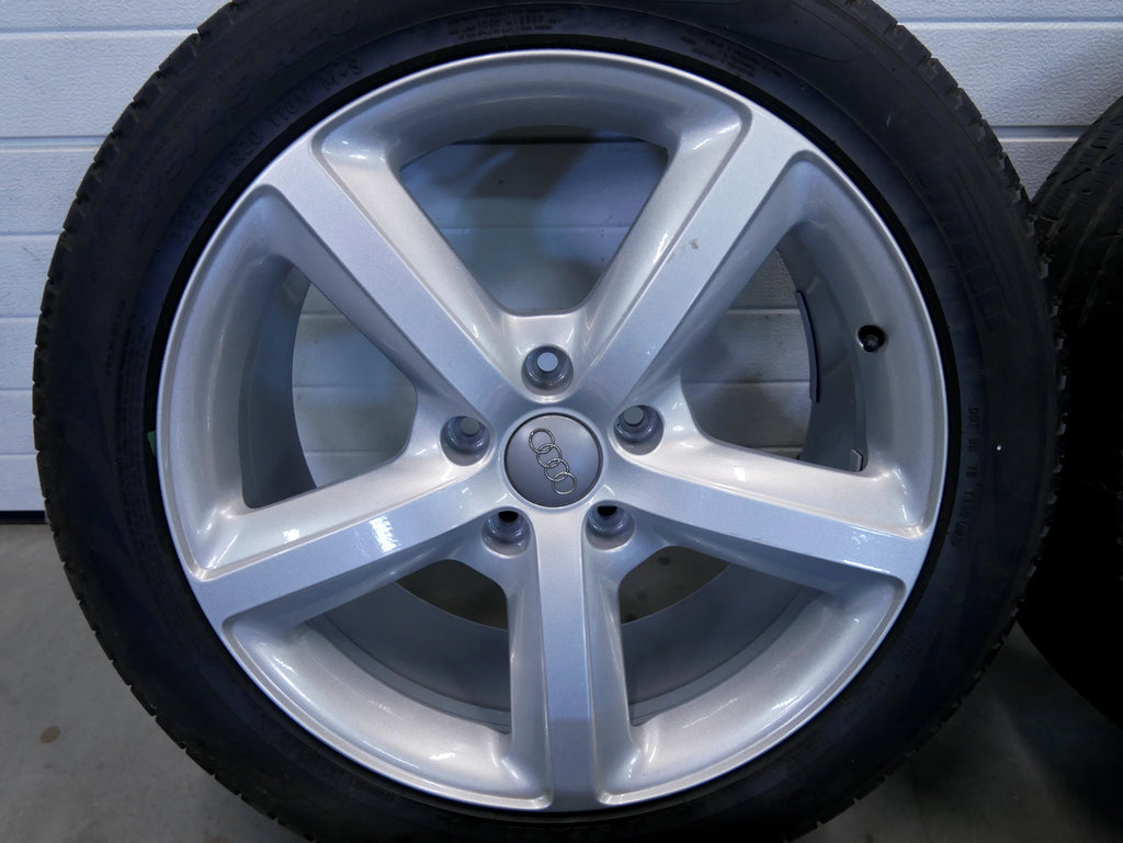 Felgi Aluminiowe Komplet 18' 5x130 4L0601025H 4L0601025AM Audi Q7 4L OEM