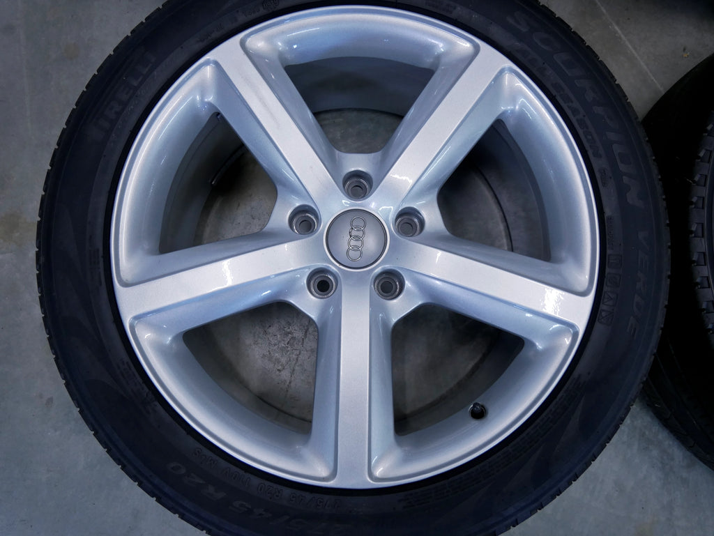 Felgi Aluminiowe Komplet 18' 5x130 4L0601025H 4L0601025AM Audi Q7 4L OEM