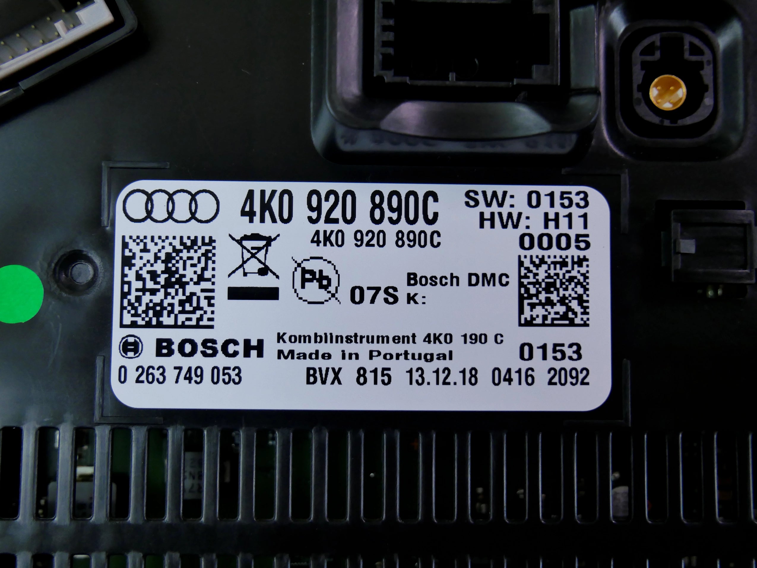 Licznik Zegary Virtual Cockpit 4K0920890C Audi A6 C8 A7 4K Zestaw Wskaźników