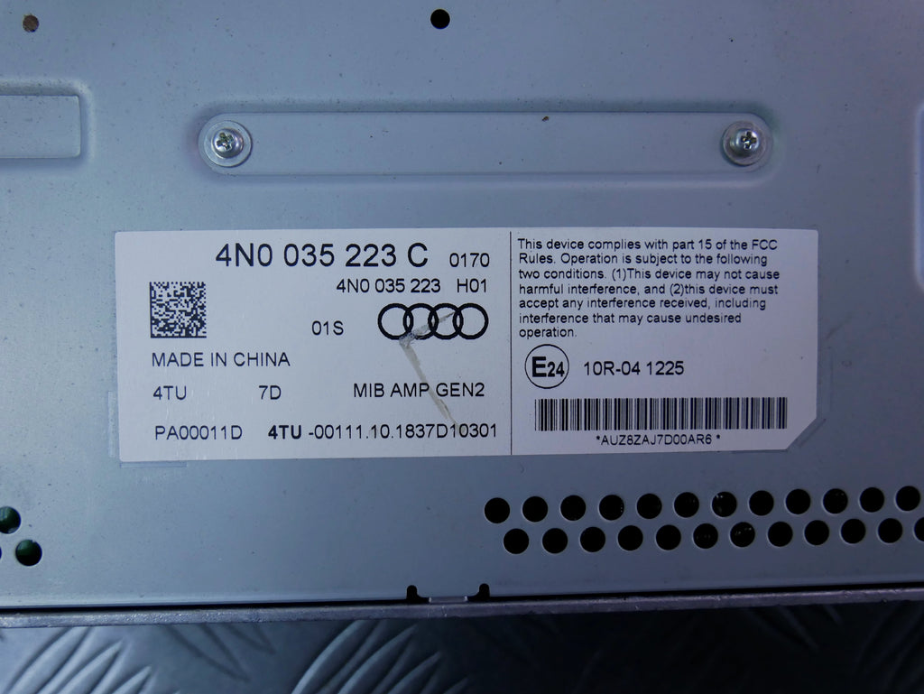 Wzmacniacz Bang Olufsen B&O 4N0035223C Audi A6 C8 A7 4K A8 D5 Q8 Moduł Audio