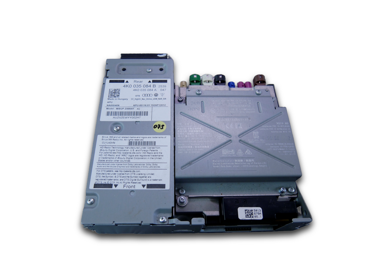 Tuner Radio Centrala MMI MIB3 4K0035084B Audi A6 C8 A7 4K A8 D5 Q8 E-Tron OEM