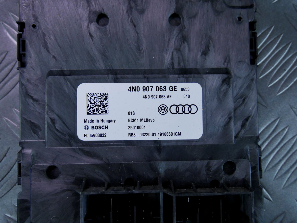 Sterownik BCM BCM1 Moduł Komfortu 4N0907063GE Audi A6 C8 A7 4K A8 D5 Q8 OEM