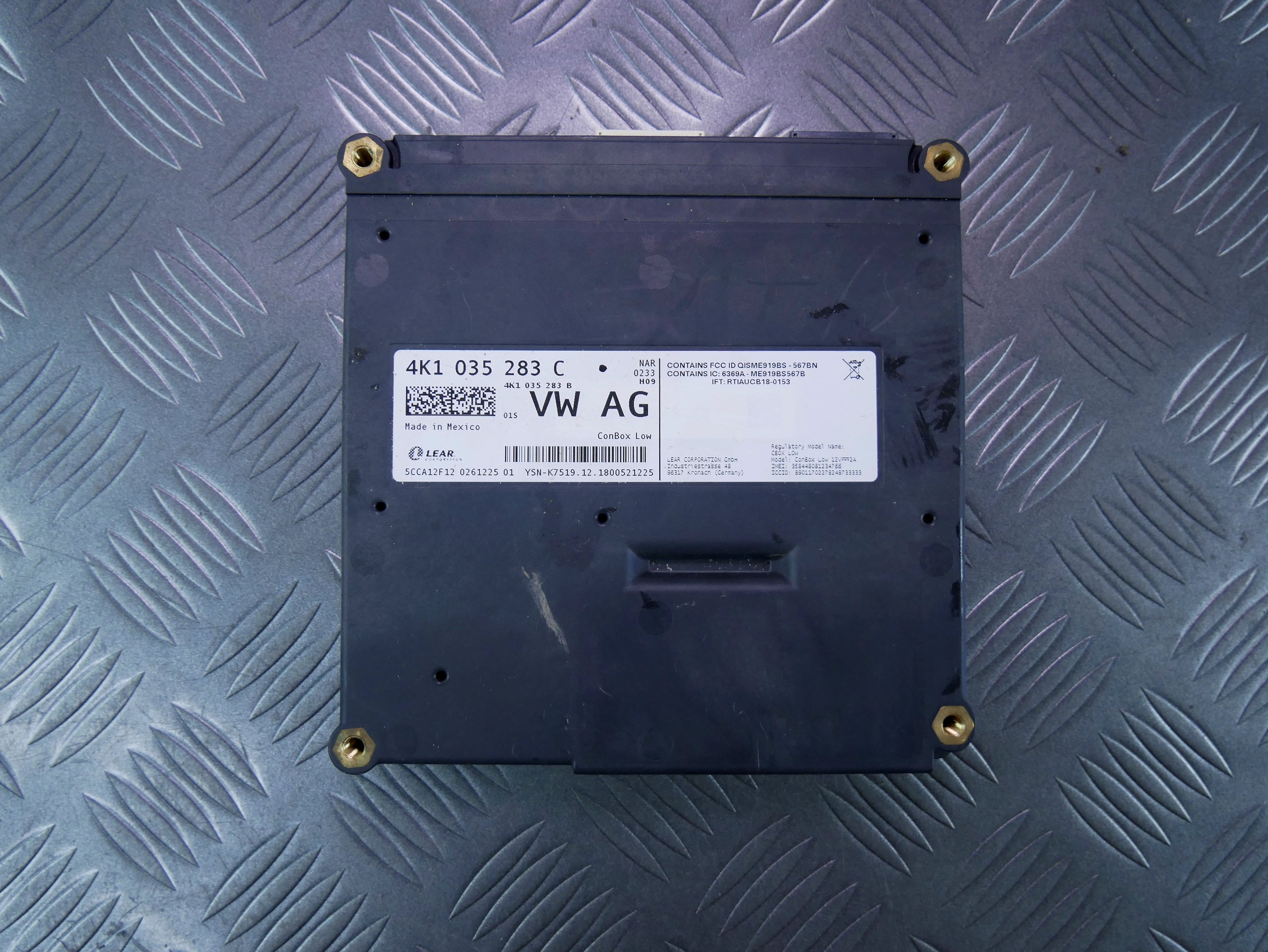 Moduł SOS Wzywania Pomocy Telematyk 4K1035283C Audi A6 C8 A7 4K A8 D5 Q8 OEM