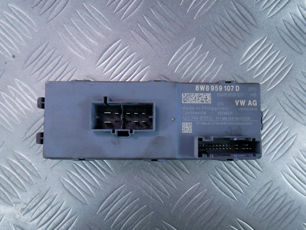 Sterownik Moduł Klapy Bagażnika 8W8959107D Audi A6 C8 A7 4K Q7 Q8 E-Tron OEM