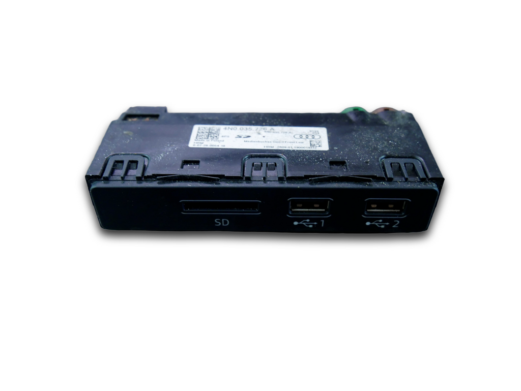 Gniazdo Port USB SD Interfejs 4N0035726A Audi A6 C8 A7 4K A8 D5 Q8 E-Tron